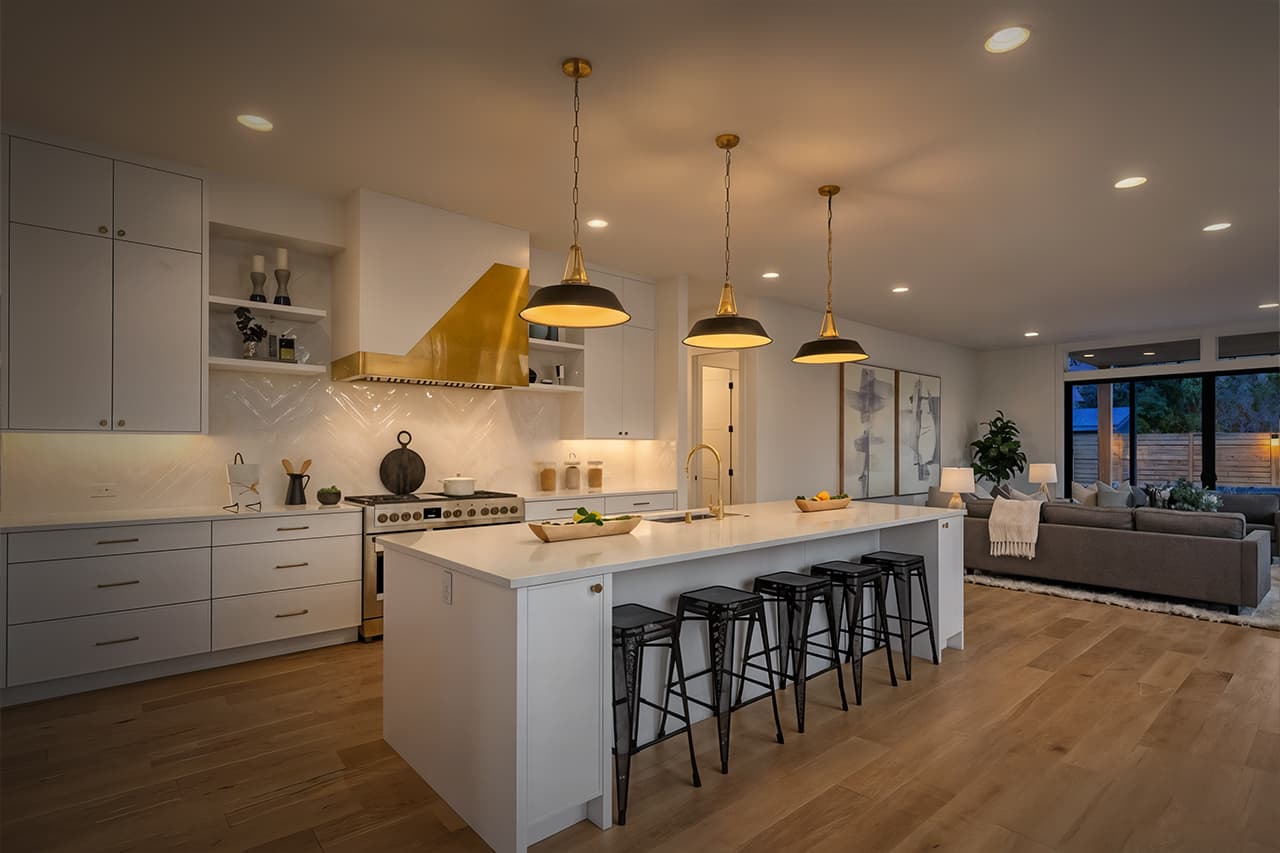 Designer virtual staging example