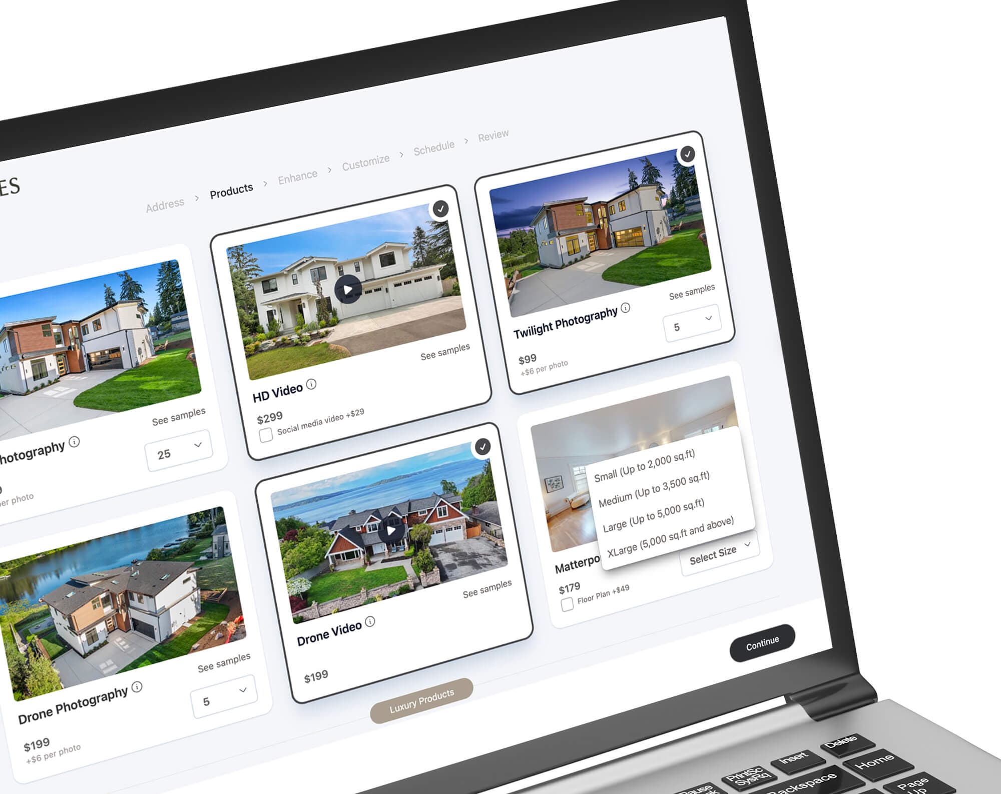 virtual staging